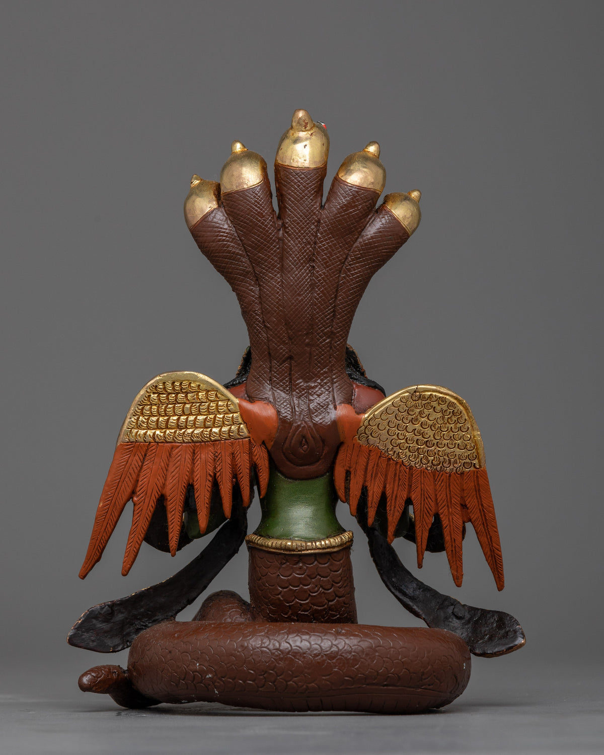 Naag Kanya Oxidized Copper Statue | Embodiment of Protection and Fertility