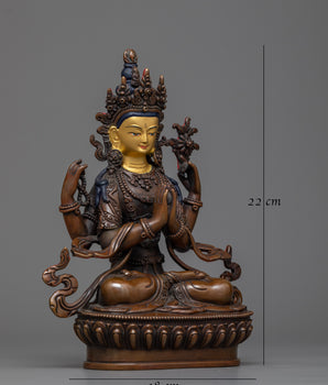 chenrezig-with 4 arms