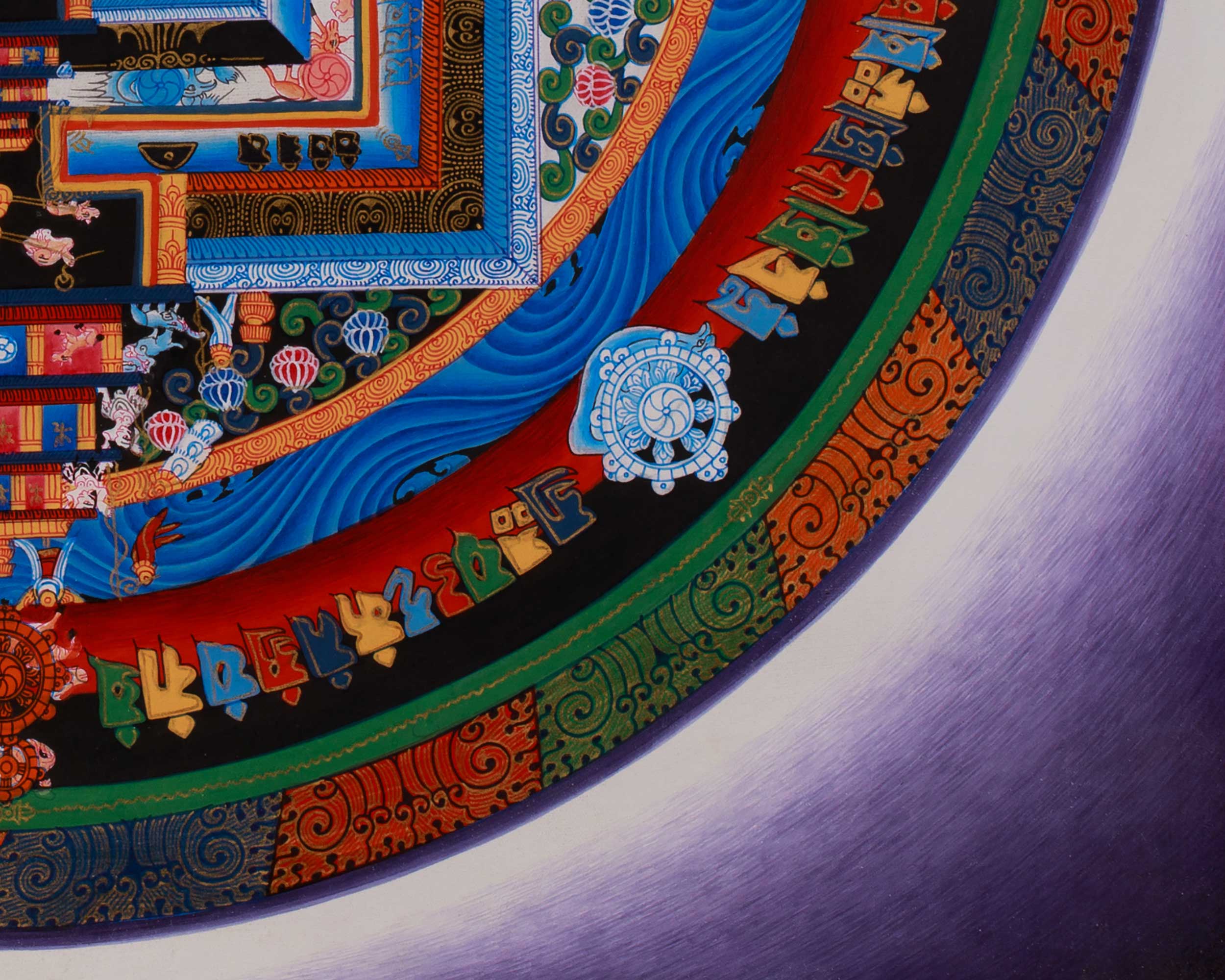 Kalachakra Mandala Traditional Art | A Sacred Symbol of Time, Wisdom, and Enlightenment