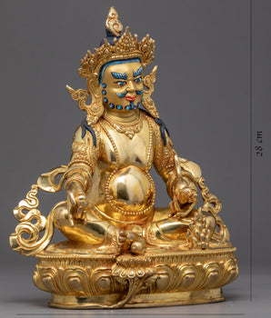 Dzambhala Kubera Sculpture | Buddhist Himalayan Art
