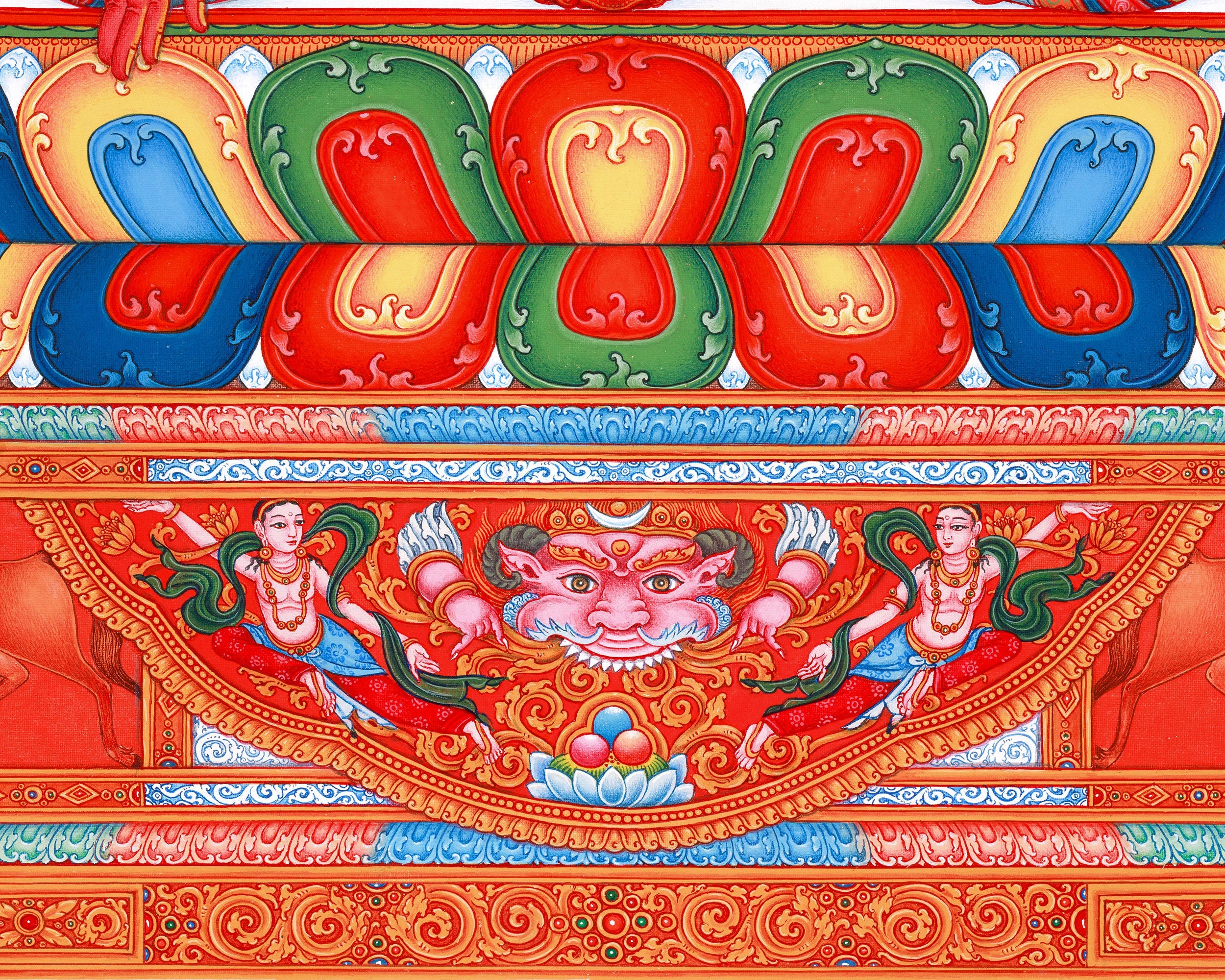 Buddha Ratnasambhava Giclee Print | Eternal Light of the Dhyani Buddha