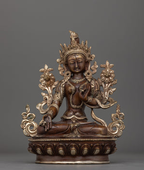  Goddess White Tara Figure