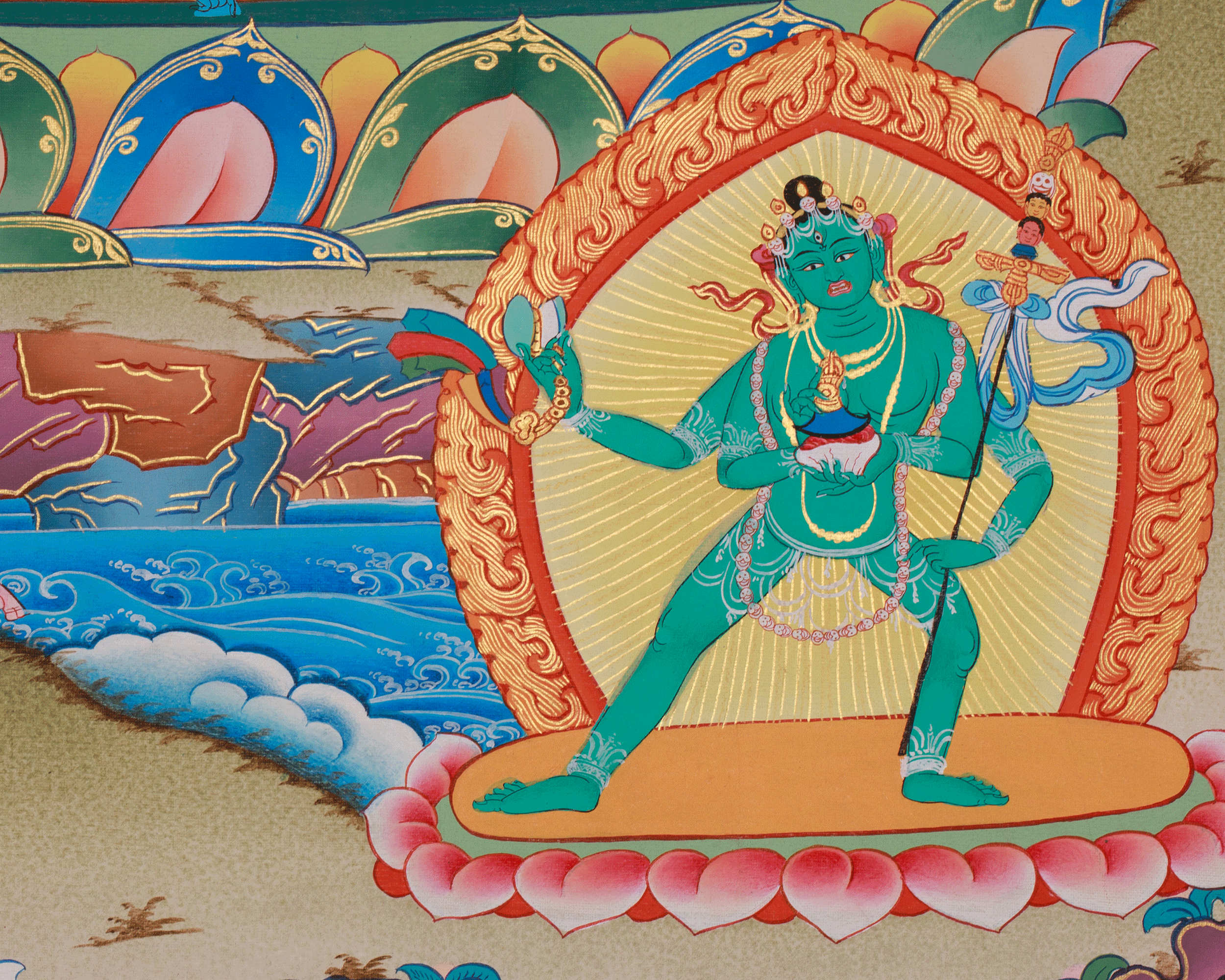 Chakrasamvara Buddhist Art | Tantric Wisdom and Transformation Deity