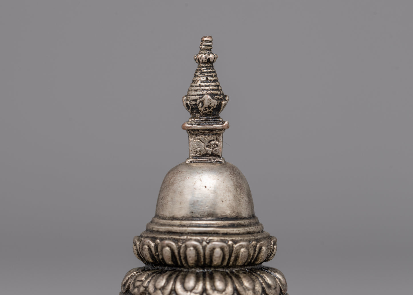 Decorative Copper  Chaitya Stupa | Symbol of Compassion and Enlightenment in Tibetan Art