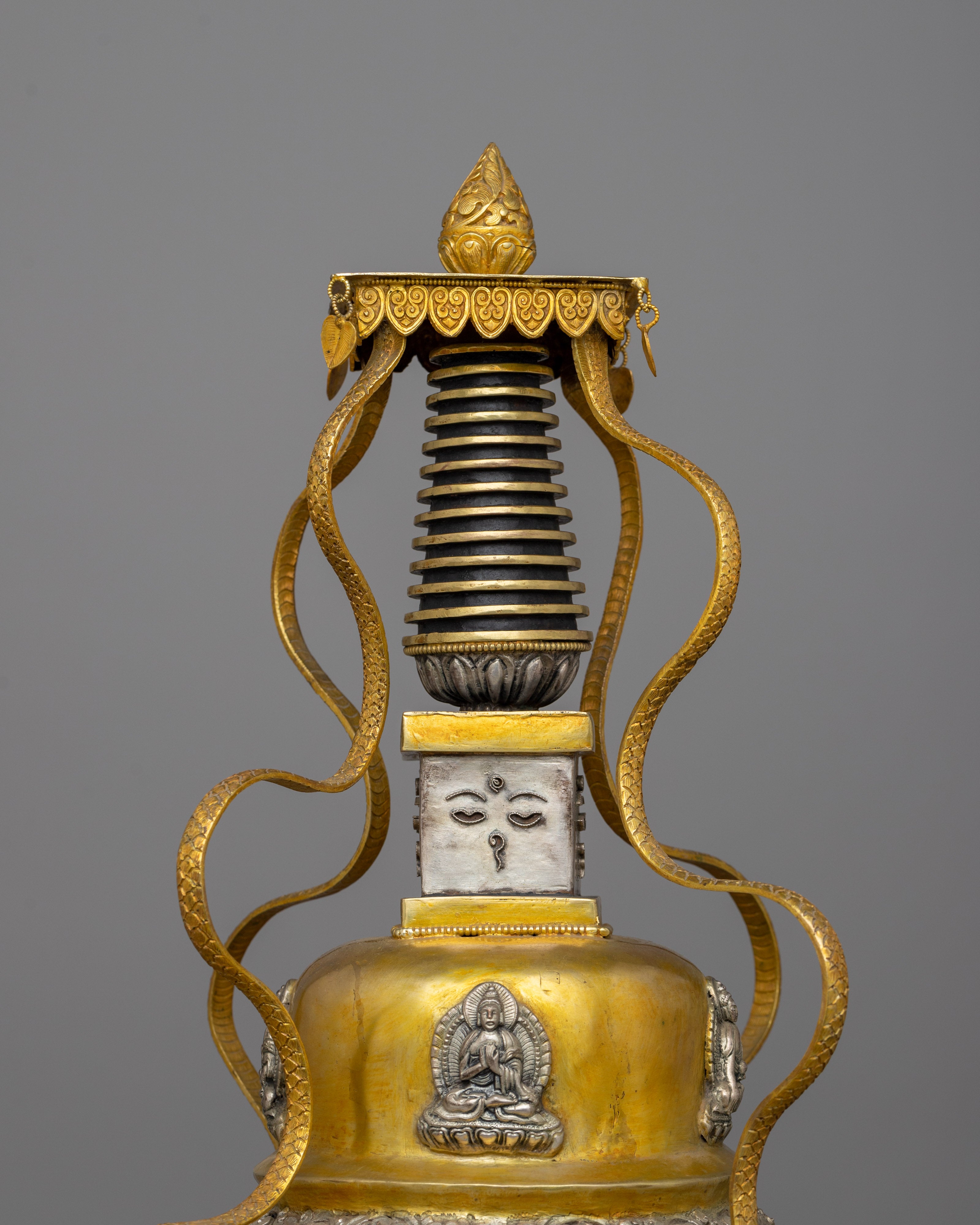 Decorative Buddhist Stupa Sculpture | Symbol of Peace and Enlightenment, for Home Decor