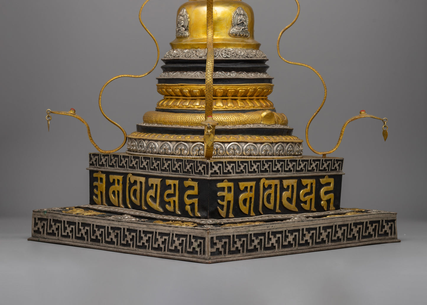 Decorative Buddhist Stupa Sculpture | Symbol of Peace and Enlightenment, for Home Decor