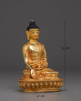 Golden First Buddha Shakyamuni Artwork