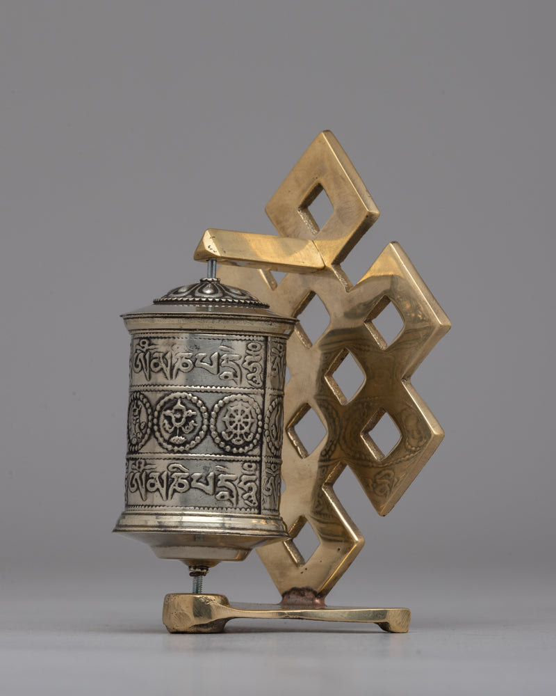 Copper & Brass Tibetan Prayer Wheel | Copper & Brass Design