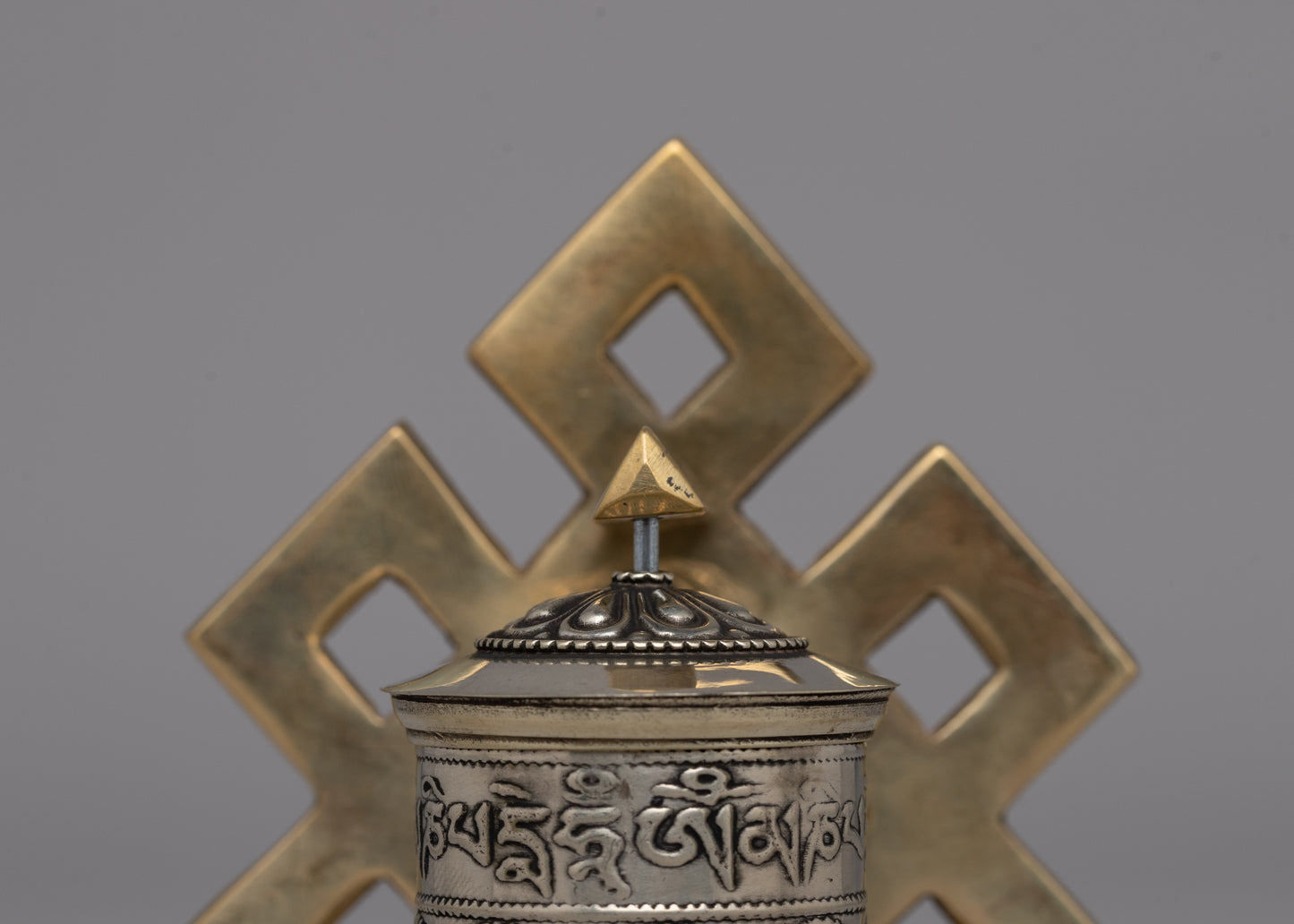 Copper & Brass Tibetan Prayer Wheel | Copper & Brass Design