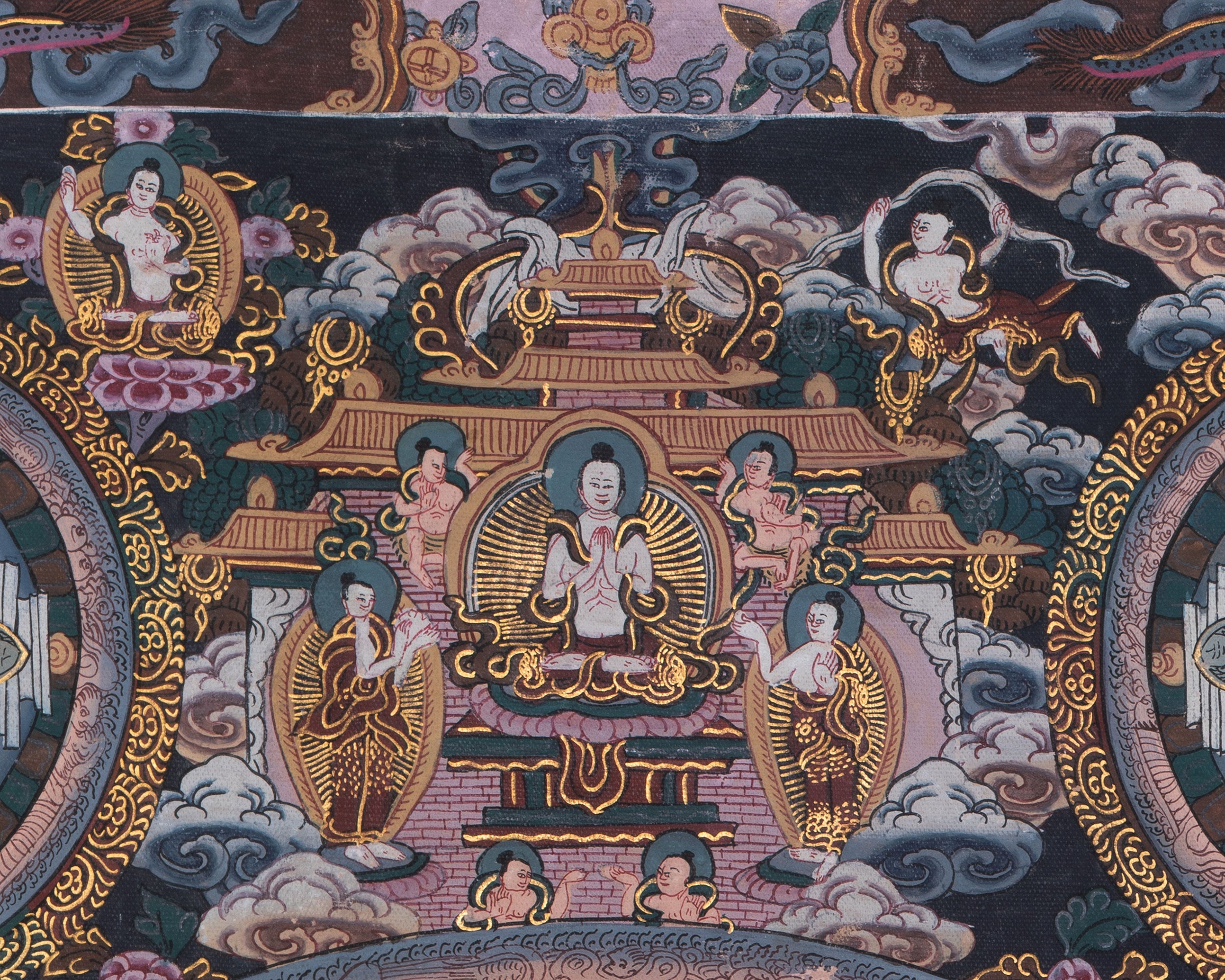Tibetan Buddha Mandala Artwork | For Meditation and Inner Awakening
