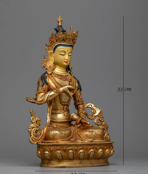 vajrasattva-copper-sculpture