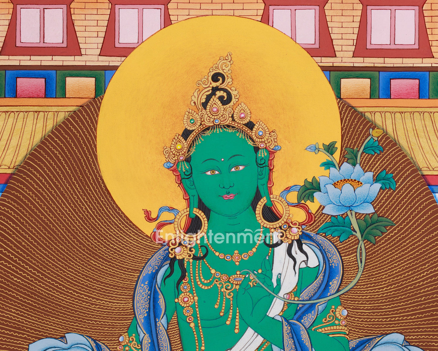 21 Taras Figurine Painting | Taras of Orgyen Chokgyur Lingpa Tradition