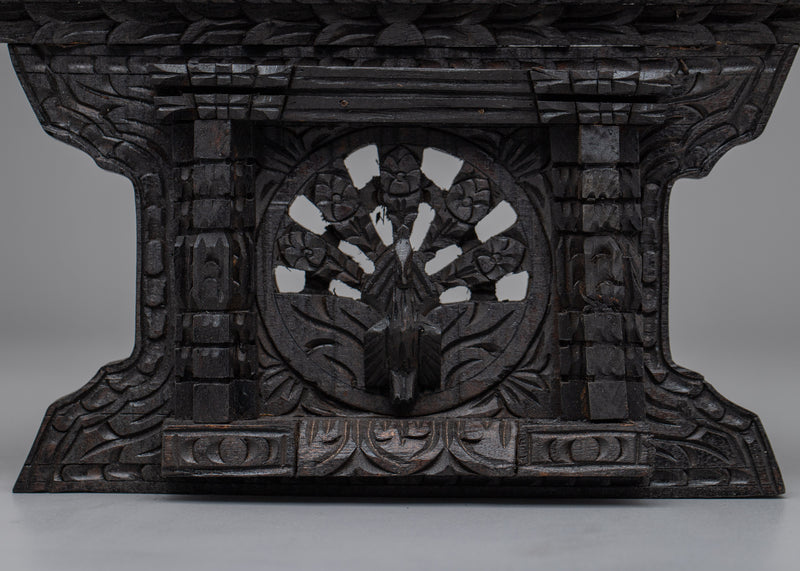 Handcrafted Newari-Style Wooden Frame | Beautiful Handcrafted Piece for Traditional Decor