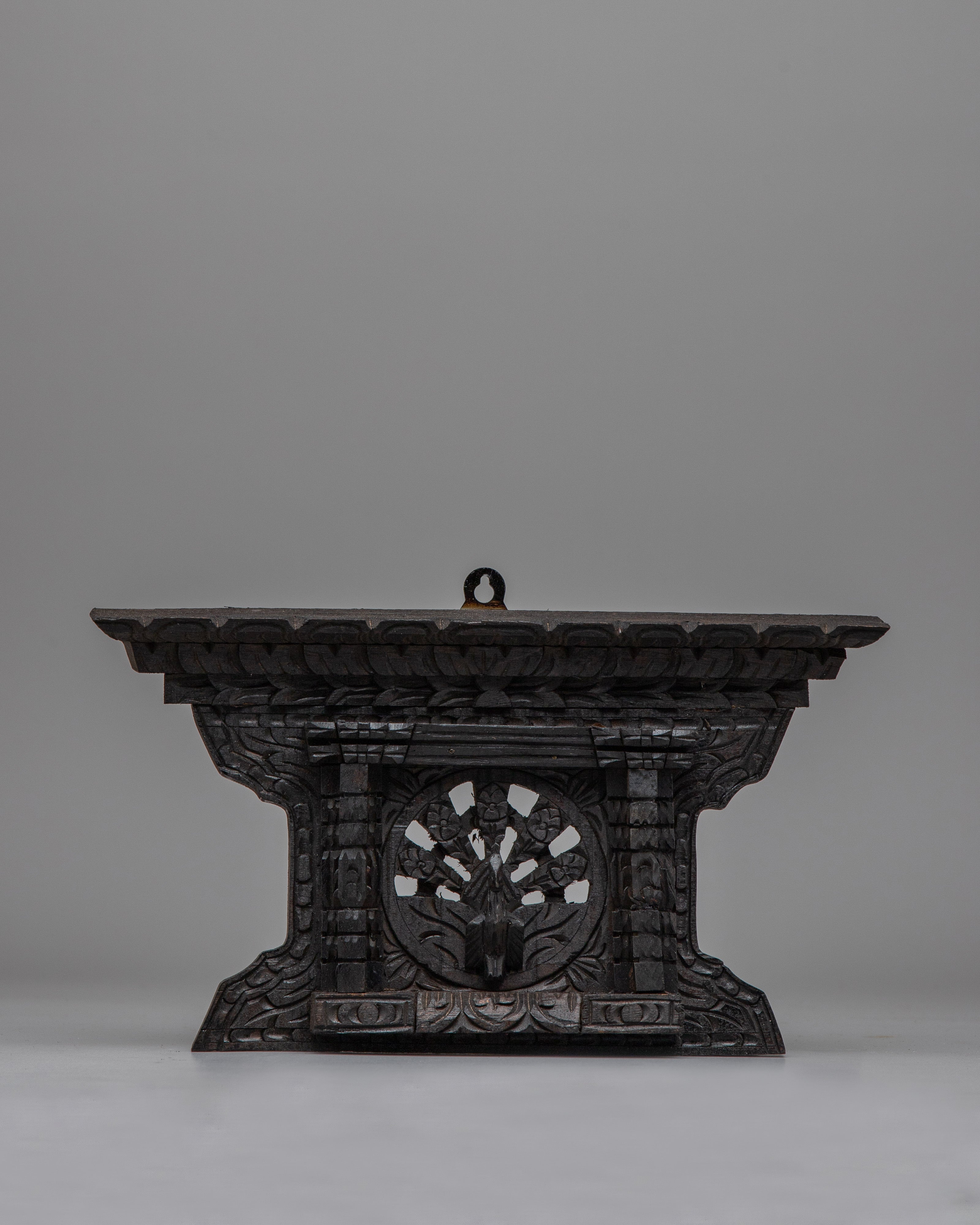 Handcrafted Newari-Style Wooden Frame