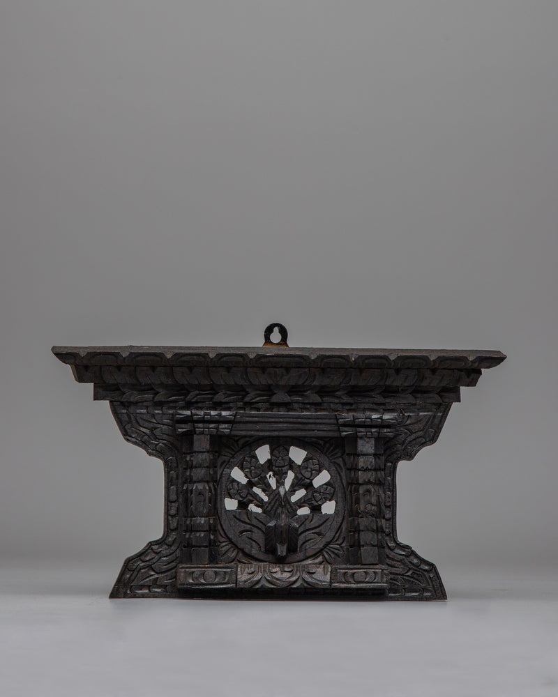 Handcrafted Newari-Style Wooden Frame