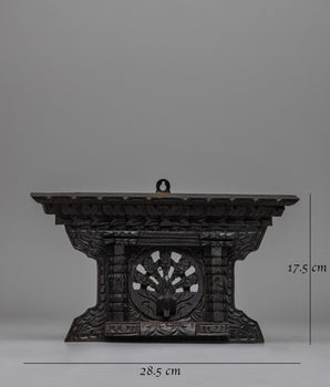 Handcrafted Newari-Style Wooden Frame | Beautiful Handcrafted Piece for Traditional Decor