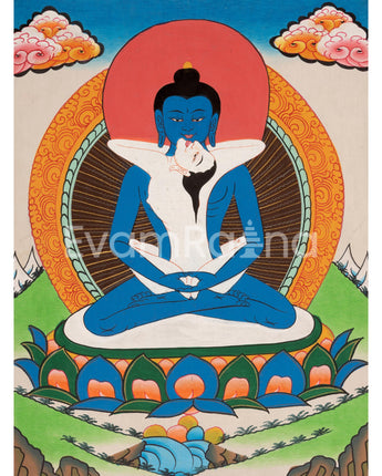 Samantabhadra (Adi-Buddha) Thangka