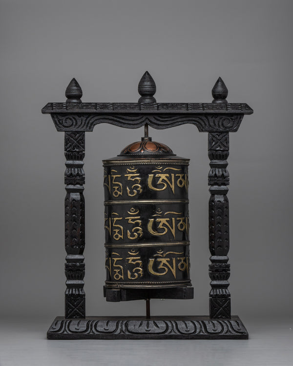 Handcrafted Buddhist Prayer Wheel 