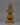 Gold-Plated Copper Stupa | Sacred Buddhist Altar Decoration