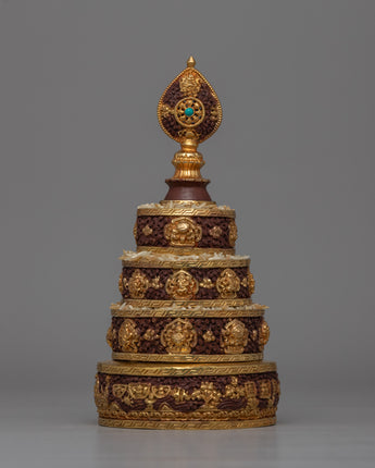 Traditional Buddhist Copper Mandala