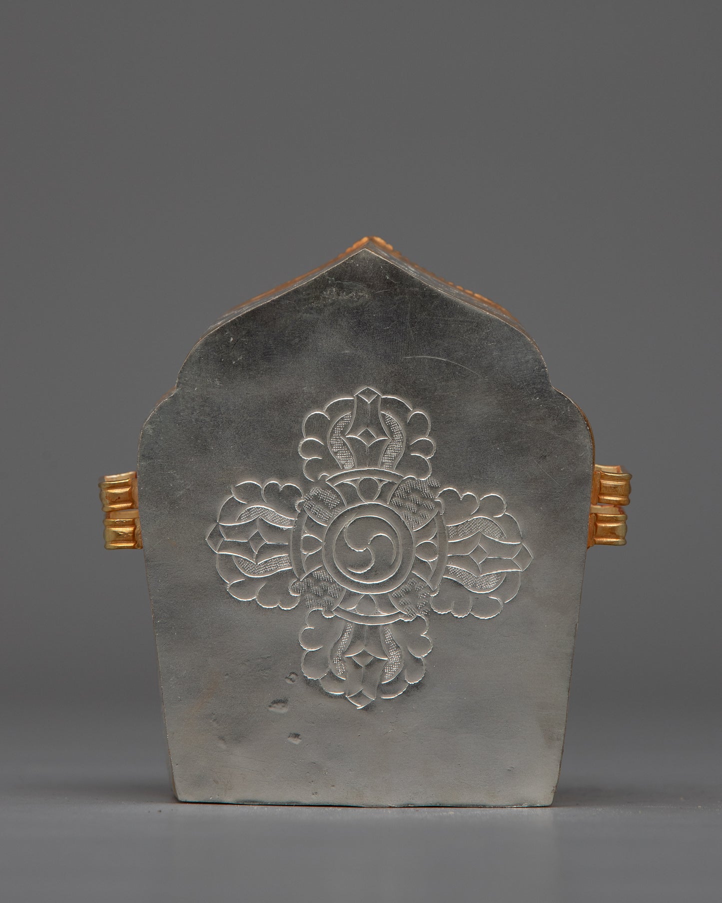 Traditional Buddhist Amulet Ghau Box | Unique Storage for Prayers and Spiritual Keepsakes