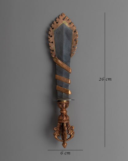 Intricate Manjushree Sword for Altars | Manjushree Symbol of Wisdom and Enlightenment