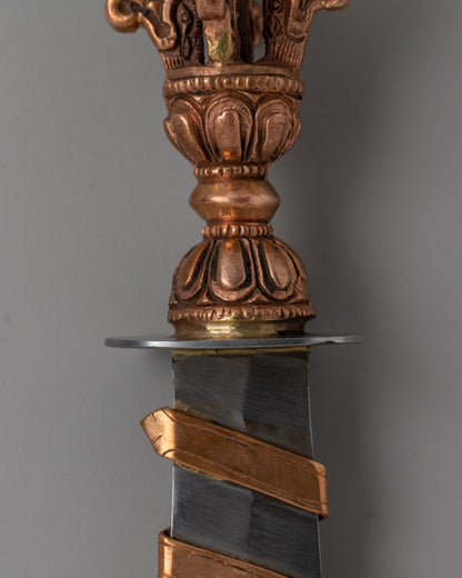 Intricate Manjushree Sword for Altars | Manjushree Symbol of Wisdom and Enlightenment