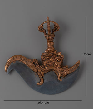 Handcrafted Traditional Sacred Kartika Knife | Symbol of Strength, Power, and Wisdom