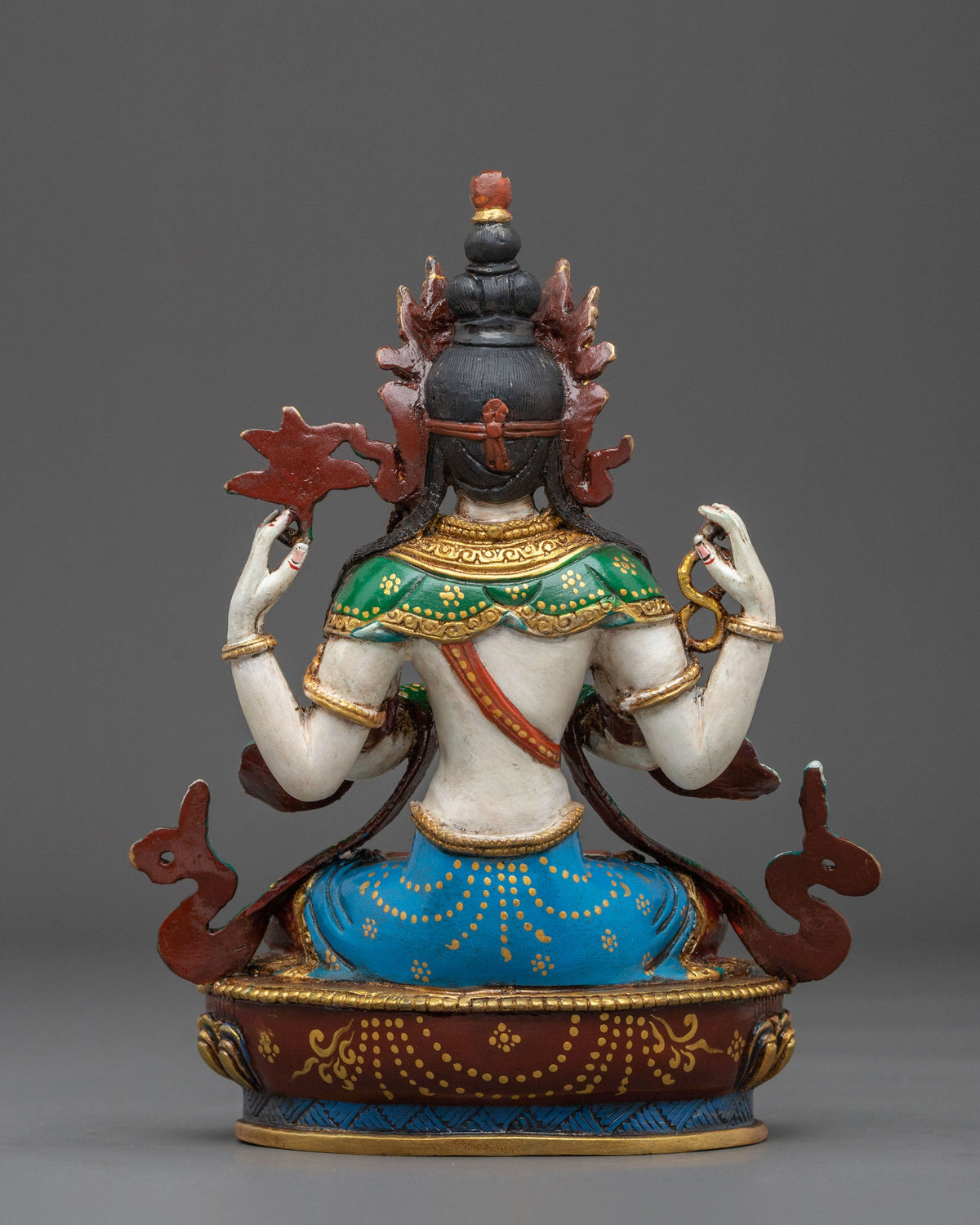 Divine Four-Armed Chenrezig Statue | Embodying Infinite Compassion