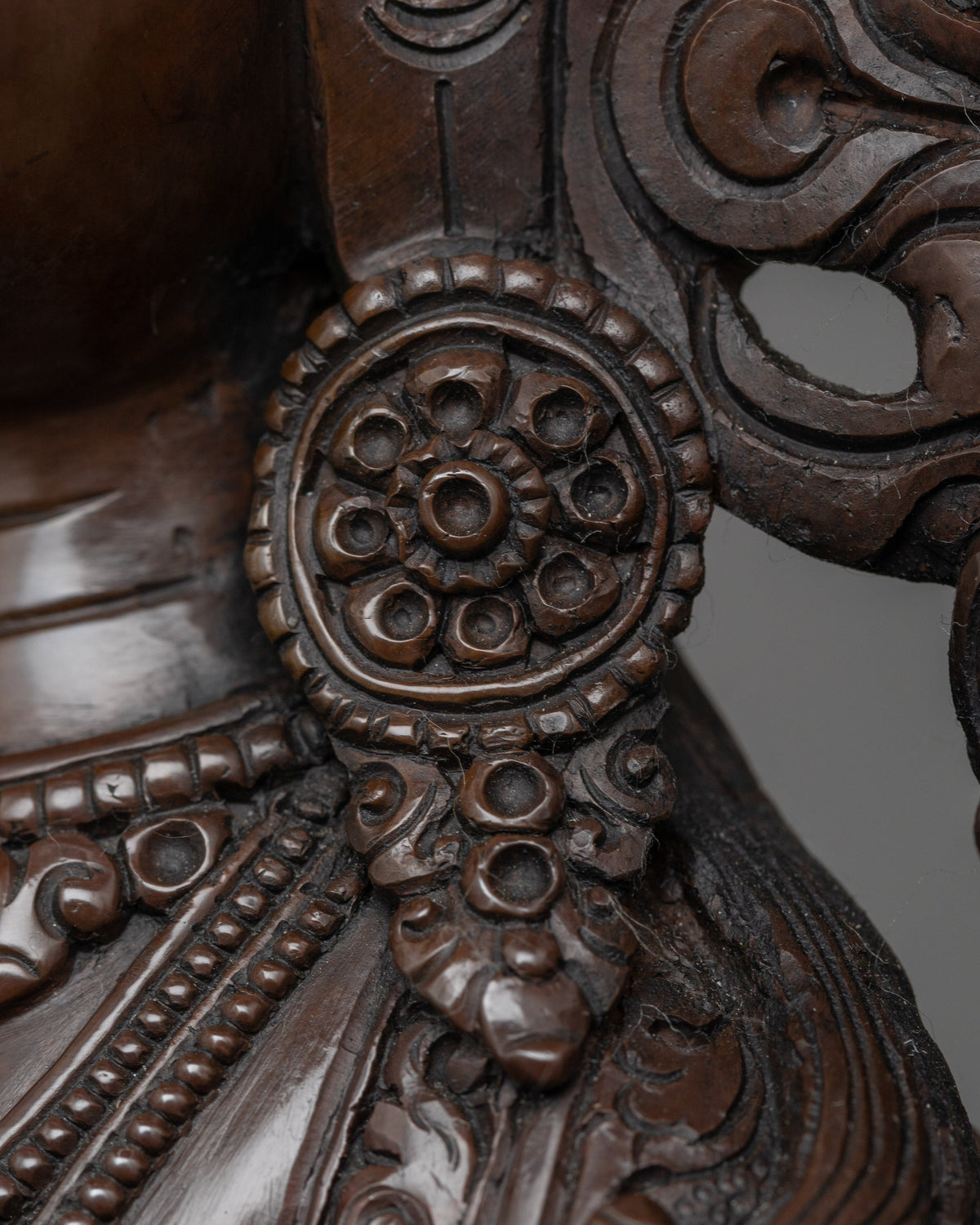 Green Tara Dark Oxidized | Icon of Serenity and Compassion