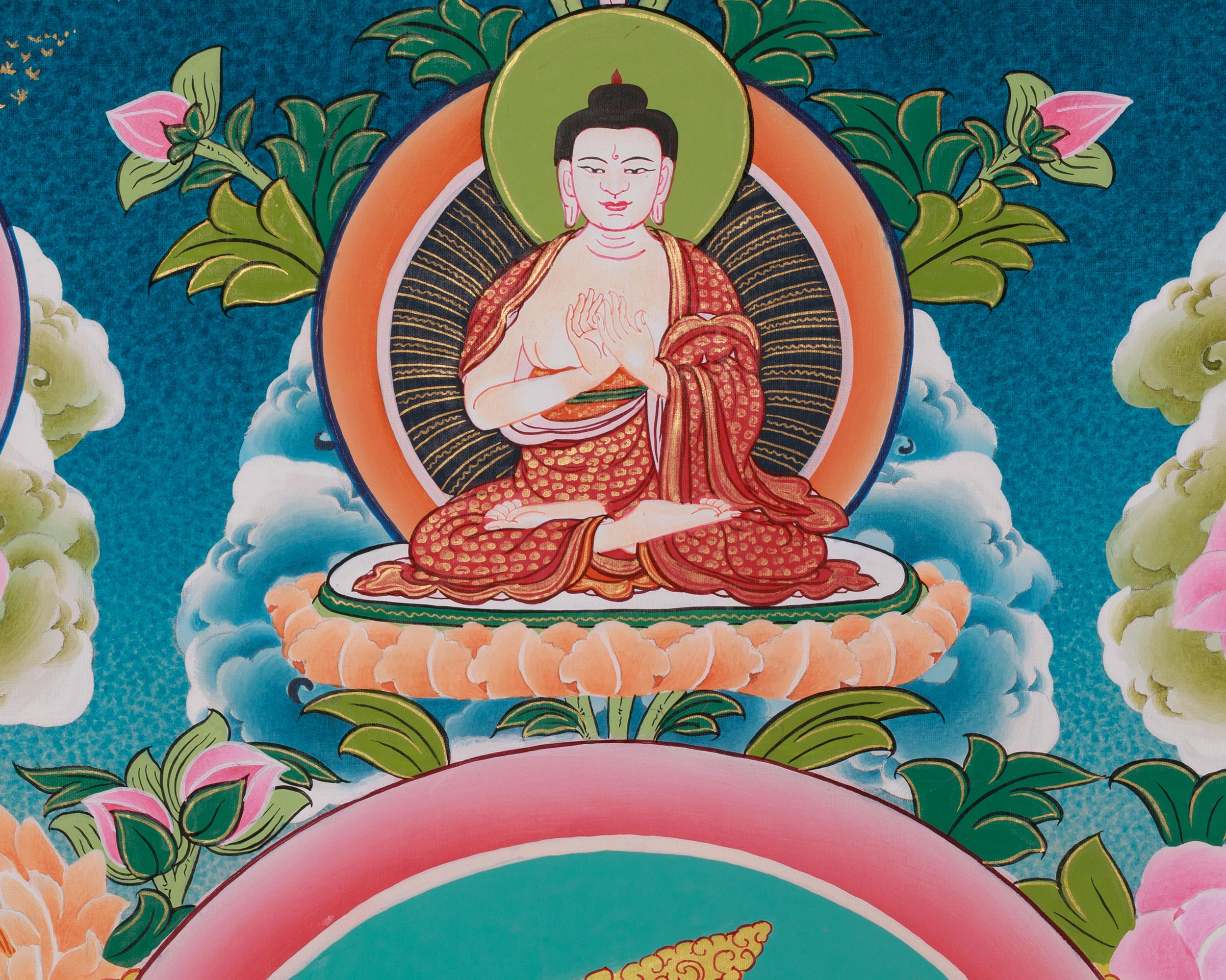 Sacred White Tara Thangka | Healing, Longevity and Compassionate Deity
