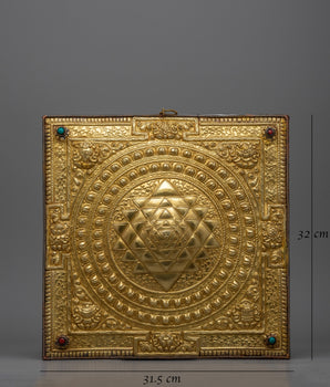 Handmade Intricate Metal Mandala Wall Art | Stylish Spiritual Piece for Home or Office