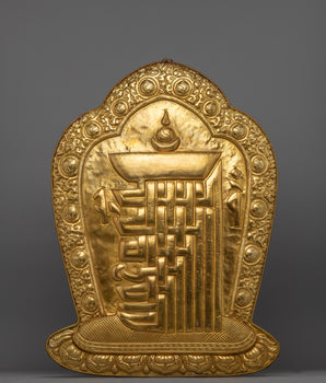 Handcrafted Kalachakra Metal Thangka