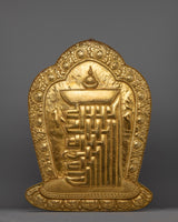Handcrafted Kalachakra Metal Thangka 