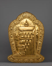 Handcrafted Kalachakra Metal Thangka