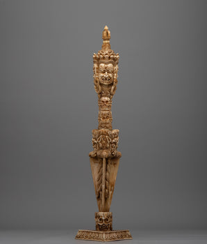 Buddhist Ritual Bone Phurba