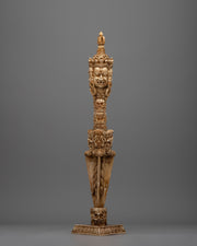 Buddhist Ritual Bone Phurba 