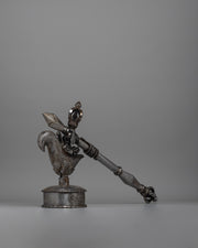 Handcrafted Ritual Iron Axe