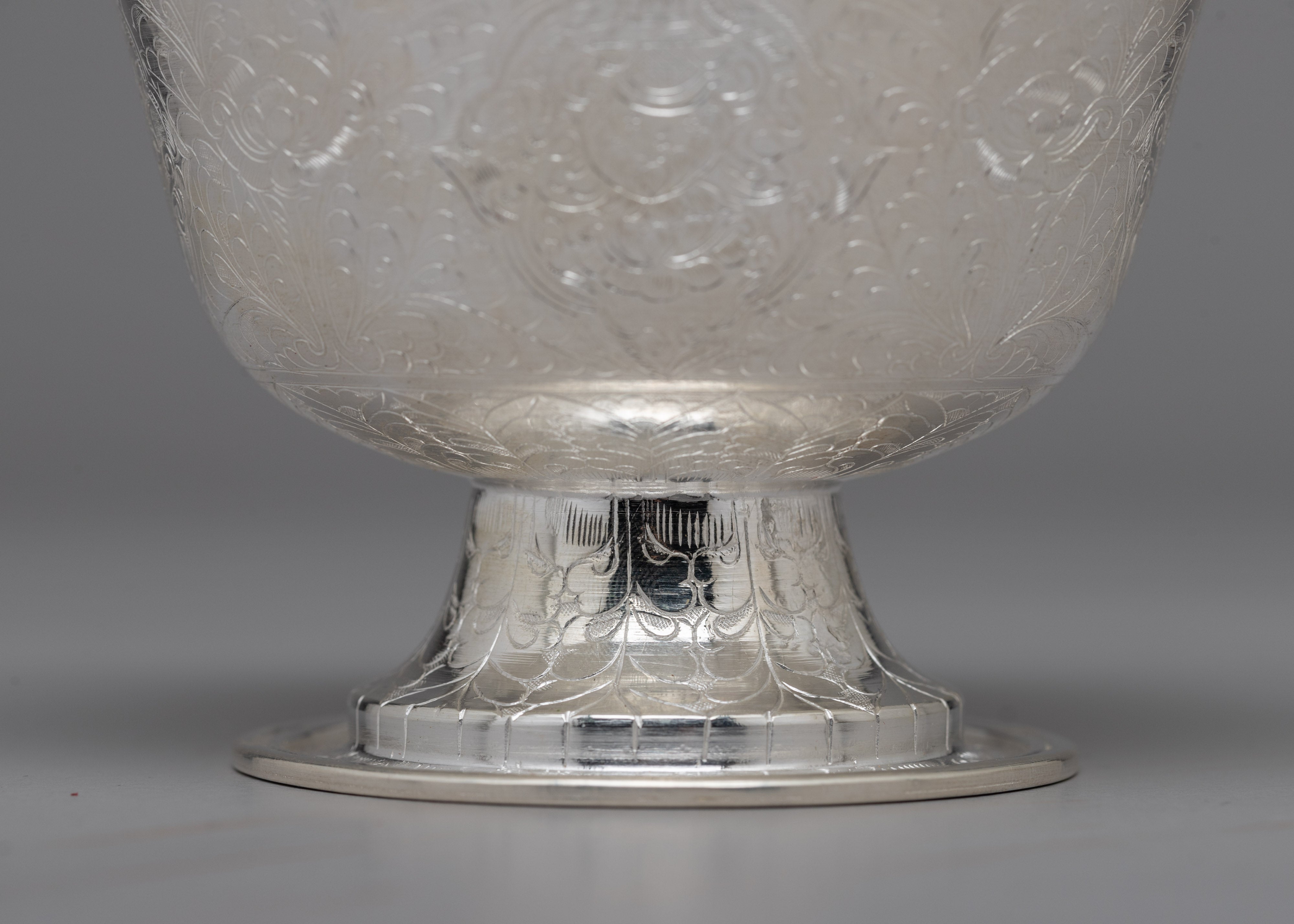 Tibetan Buddhist Offering Bowl Set | Traditional Ritual Set for Spiritual Practices