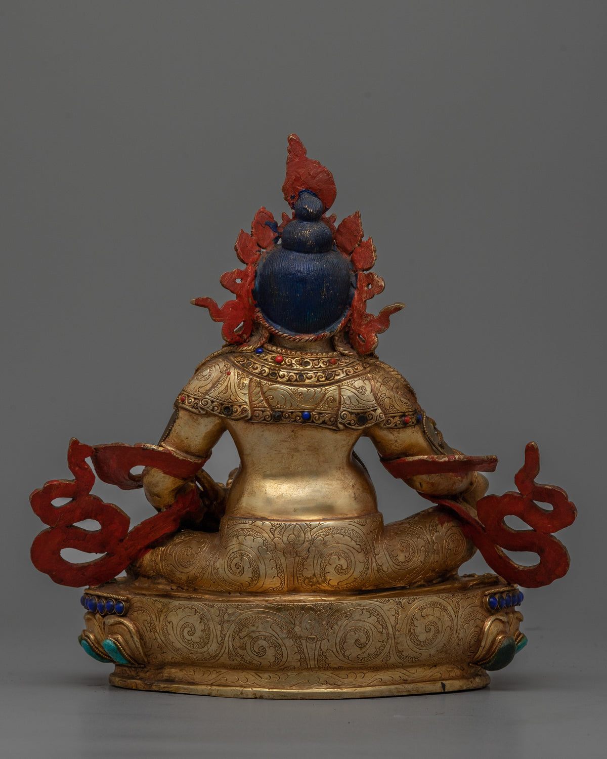 Dzambhala Crystal Body Statue | Icon of Wealth and Prosperity