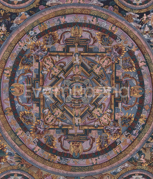 Tibetan Buddha Mandala Artwork | For Meditation and Inner Awakening