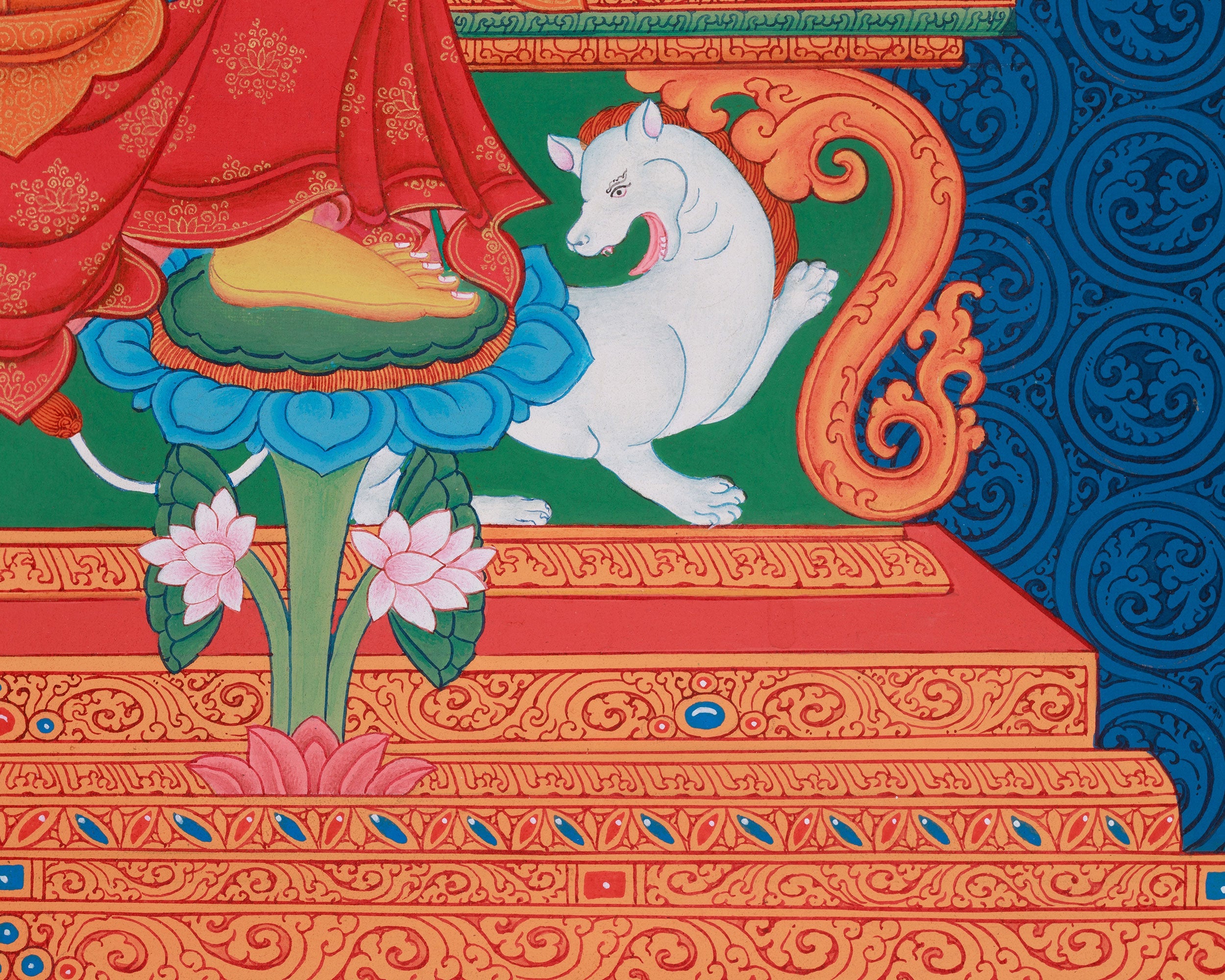 Buddha of Future, Maitreya Thangka | The Coming Buddha of Compassion