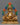 zambala gold gilded statue with detailed acrylic paints