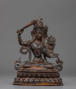 manjushri-antique-figurine