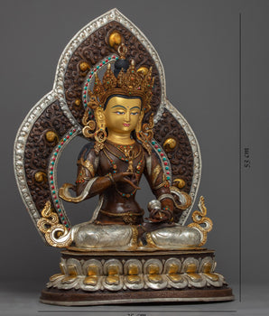 Vajrasattva Meditation Sculpture | Buddhist Deity Statue