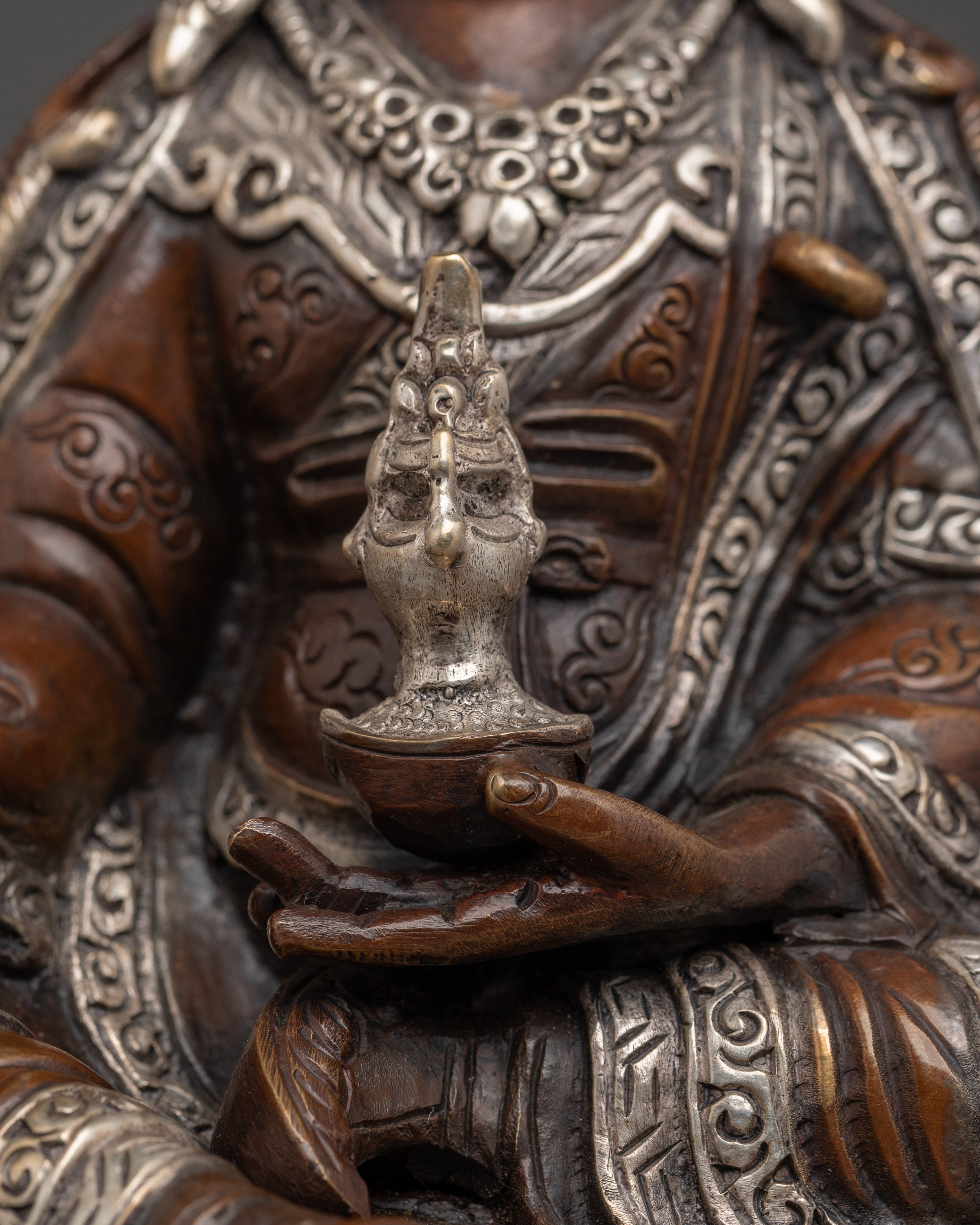 Meditation Deity Guru Rinpoche Statue | Vajrayana Master