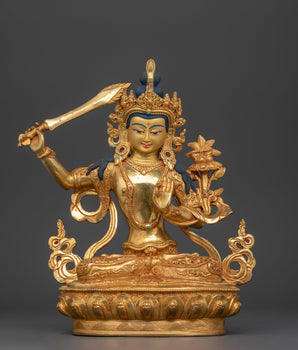 manjushri-spiritual sculpture