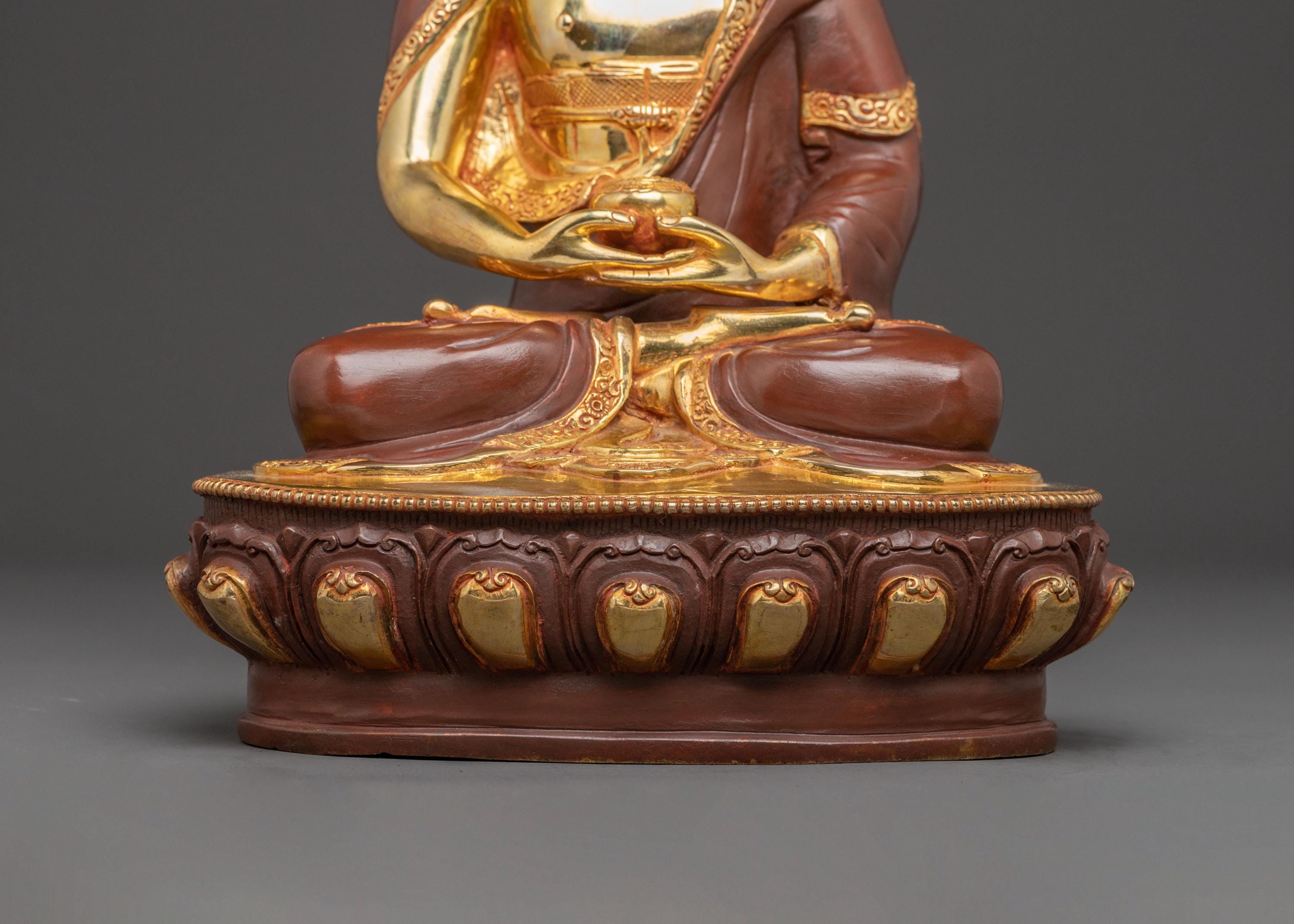 Handmade Master Padmasambhava Statue | Lotus Born Guru Rinpoche
