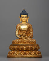 Beautiful carved amitabha-buddha