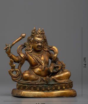 Tibet Asian Arts and Crafts | Bring Prosperity Home with our Dzambhala Sculpture